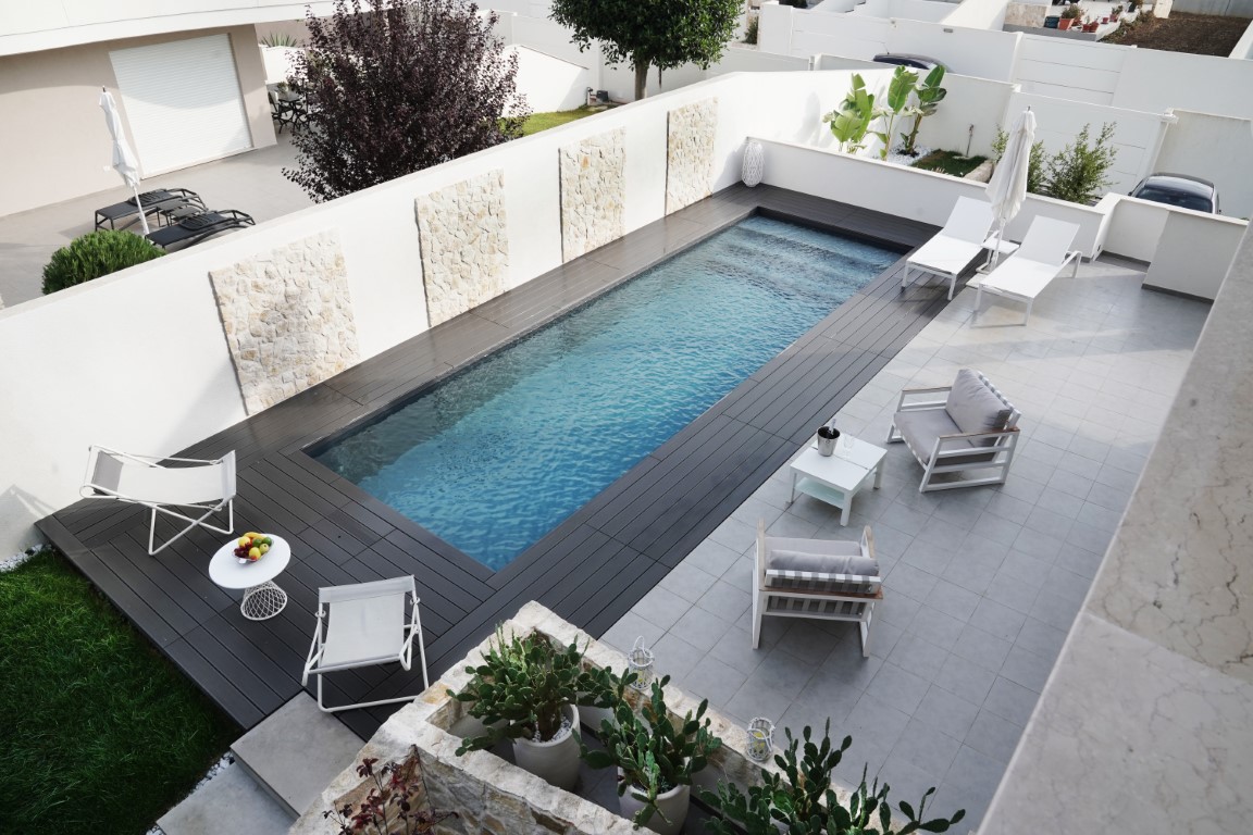 Realizzazione piscina fuori terra Monopoli Capitolo (Bari)